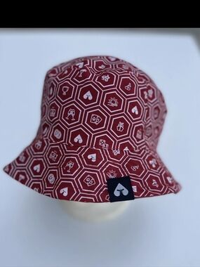 Carnival Cruise Line Players Club Exclusive Reversible Bucket Hat Black Red